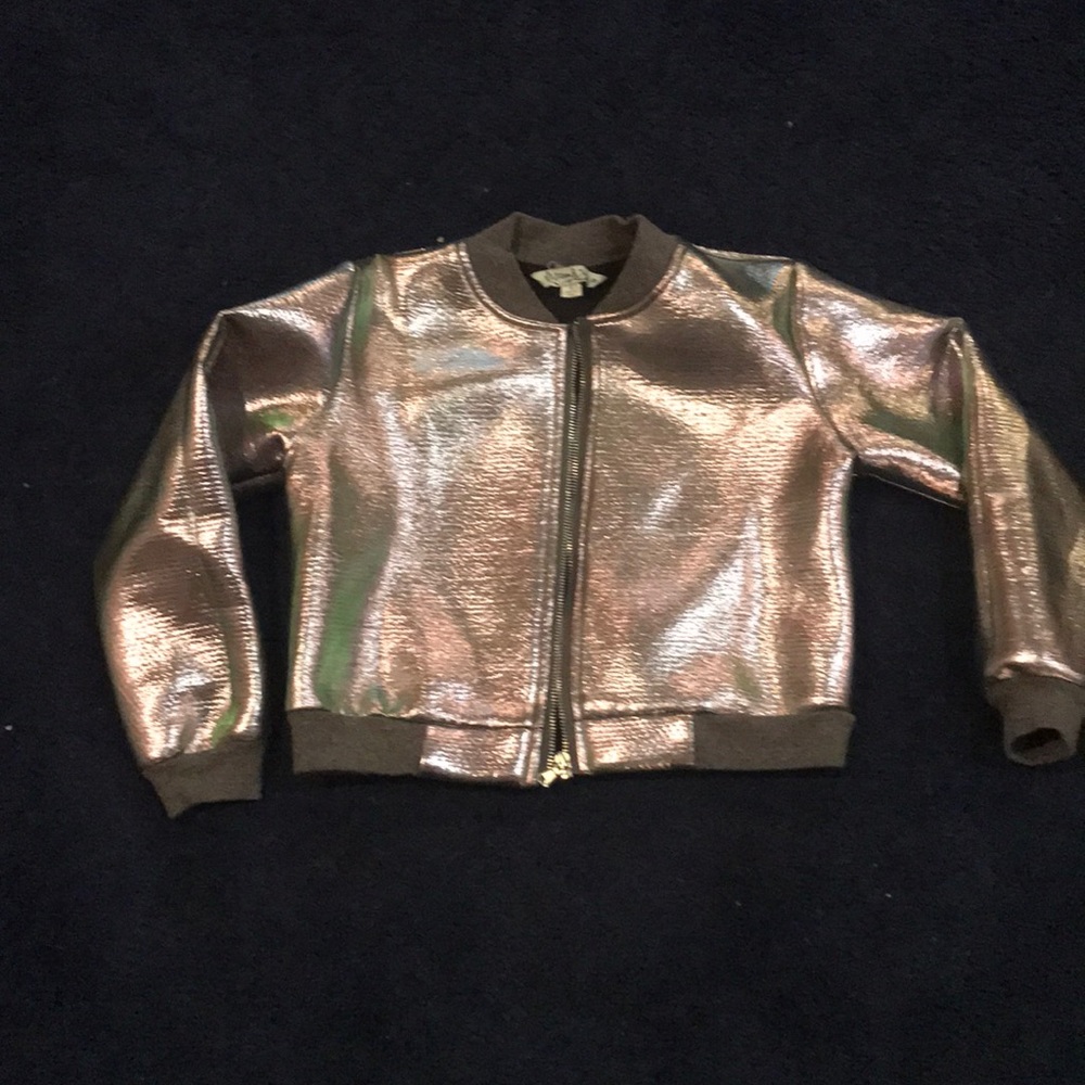Pippa and Julie Iridescent light weight jacket